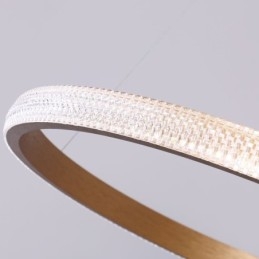 Designer Touch Decorative Ring Pendant Lamp Minimalist Acrylic Light Fixture