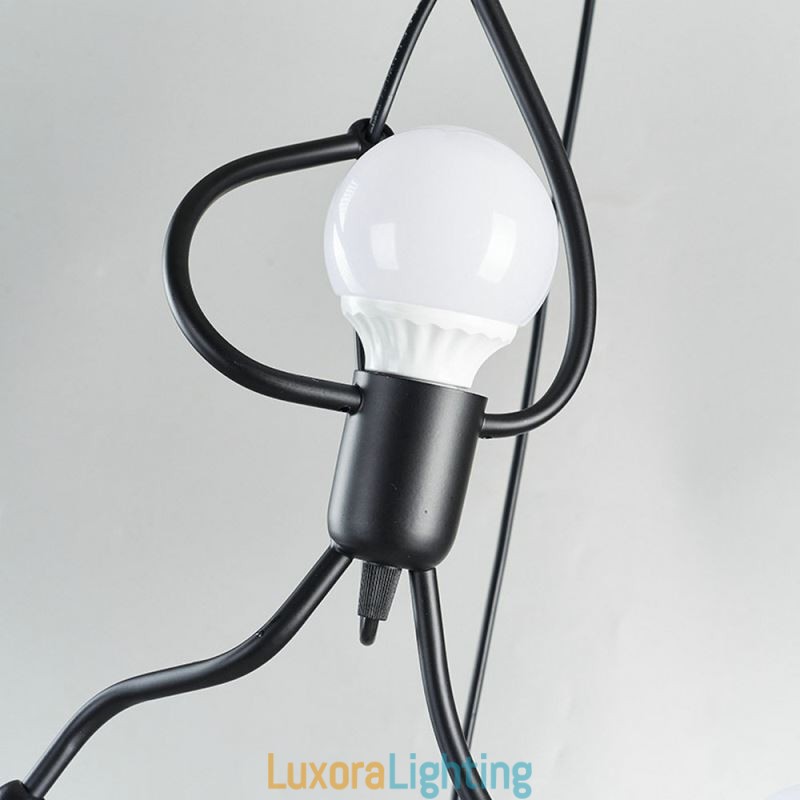 Designer Touch Decorative Modern Simple Pendant Light Little Man Shape Lamp Creative Light