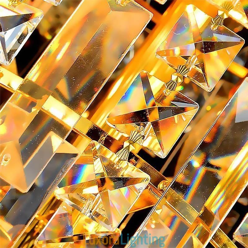 Designer Touch Decorative European Long Pendant Crystal Chandelier