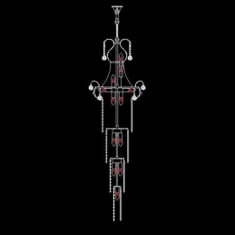 Designer Touch Decorative European Long Pendant Crystal Chandelier