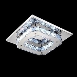 Designer Touch Decorative Modern Contemporary Electroplated Metal Flush Mount