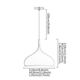 Designer Touch Decorative Modern Pendant Light Aluminum Macaron Lamp Home Adjustable Light