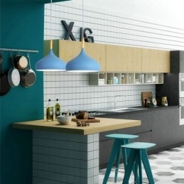 Designer Touch Decorative Modern Pendant Light Aluminum Macaron Lamp Home Adjustable Light