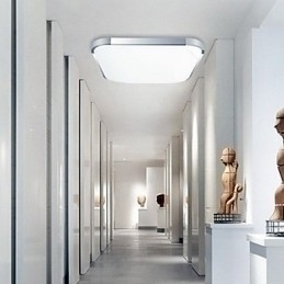 Designer Touch Decorative Modern Contemporary Electroplated Metal Flush Mount