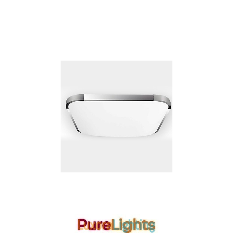 Designer Touch Decorative Modern Contemporary Electroplated Metal Flush Mount