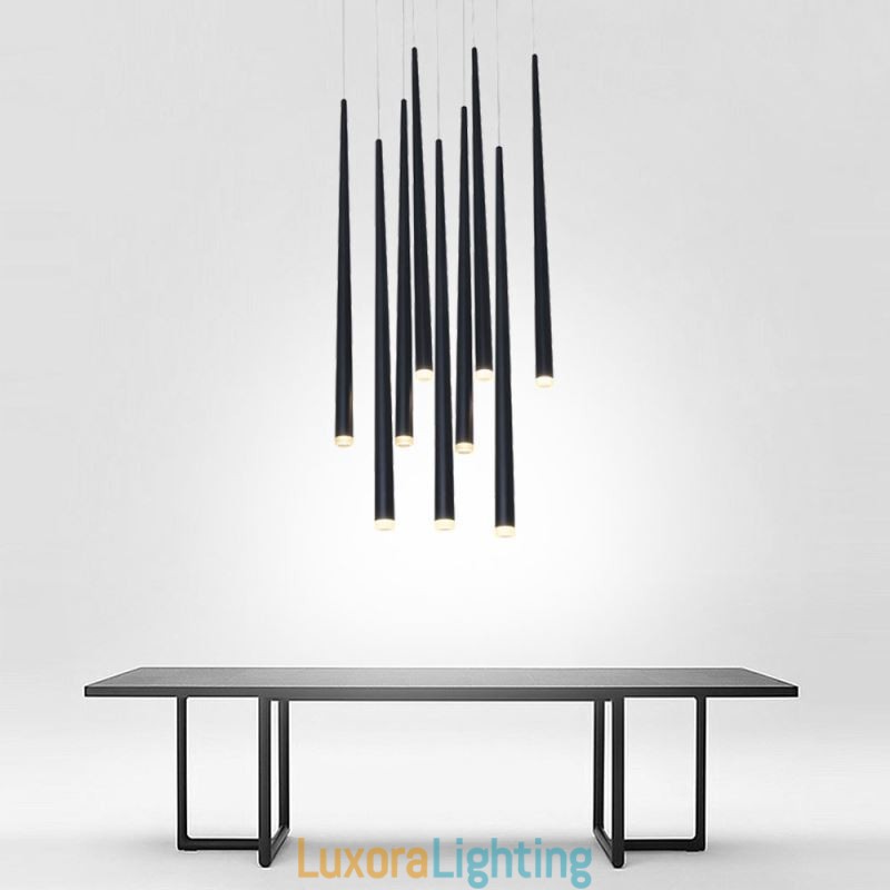 Designer Touch Decorative Contemporary Pendant Light Cylinder Shape Lamp Meteor Rain Lighting