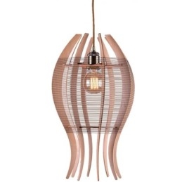 Designer Touch Decorative DIY Nordic Wood Fish Pendant Light