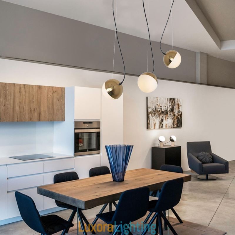 Designer Touch Decorative Nordic Ball Cluster Pendant Light Modern Creative Round Shape Lamp Lighting