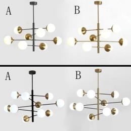 Designer Touch Decorative Contemporary Pendant Light Magic Bean Sputnik Chandelier Lamp