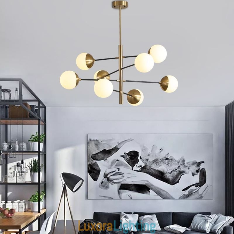 Designer Touch Decorative Contemporary Pendant Light Magic Bean Sputnik Chandelier Lamp