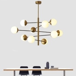 Designer Touch Decorative Contemporary Pendant Light Magic Bean Sputnik Chandelier Lamp