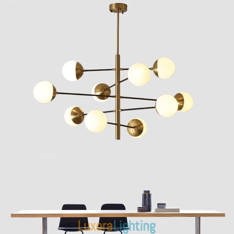 Designer Touch Decorative Contemporary Pendant Light Magic Bean Sputnik Chandelier Lamp