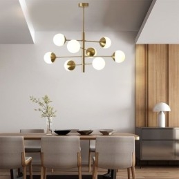 Designer Touch Decorative Contemporary Pendant Light Magic Bean Sputnik Chandelier Lamp