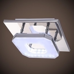 Designer Touch Decorative Acrylic Flush Mount 1 light Modern Acrylic Electroplating Stainless Steel