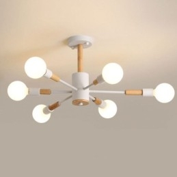 Designer Touch Decorative Nordic Pendant Light Creative Magic Bean Log Pendant Light