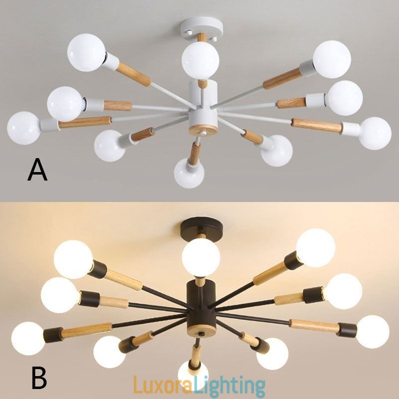 Designer Touch Decorative Nordic Pendant Light Creative Magic Bean Log Pendant Light