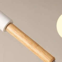 Designer Touch Decorative Nordic Pendant Light Creative Magic Bean Log Pendant Light