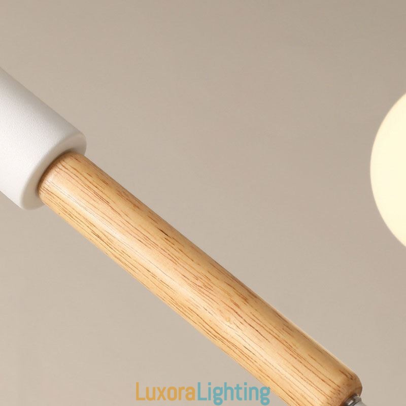 Designer Touch Decorative Nordic Pendant Light Creative Magic Bean Log Pendant Light