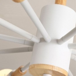 Designer Touch Decorative Nordic Pendant Light Creative Magic Bean Log Pendant Light