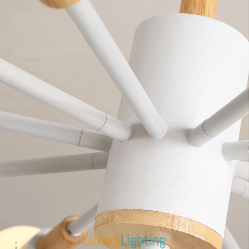 Designer Touch Decorative Nordic Pendant Light Creative Magic Bean Log Pendant Light