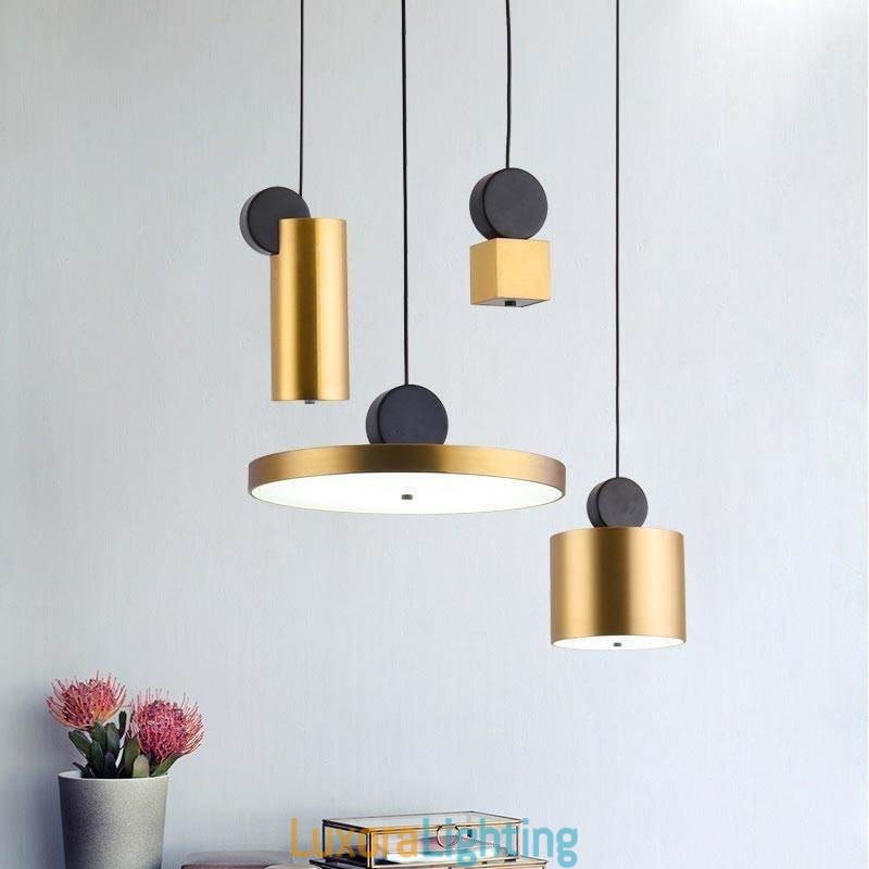 Designer Touch Decorative Modern Pendant Light Nordic Acrylic Lamp Geometry Lighting Light
