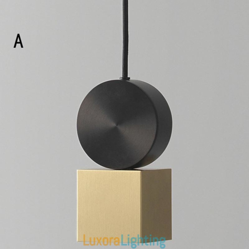 Designer Touch Decorative Modern Pendant Light Nordic Acrylic Lamp Geometry Lighting Light