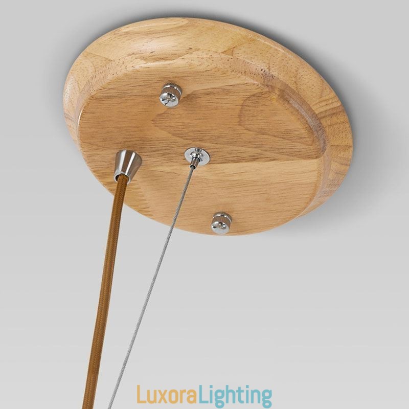 Designer Touch Decorative Nordic Creative Wooden Pendant Light
