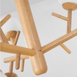 Designer Touch Decorative Nordic Creative Wooden Pendant Light