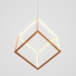 Designer Touch Decorative Postmodern Pendant Light Geometric Gold Hanging Light