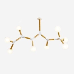 Designer Touch Decorative Nordic Magic Bean Pendant Light Creative Wooden Lighting