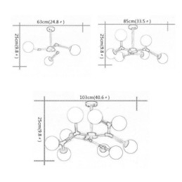 Designer Touch Decorative Nordic Magic Bean Pendant Light Creative Wooden Light Fitting