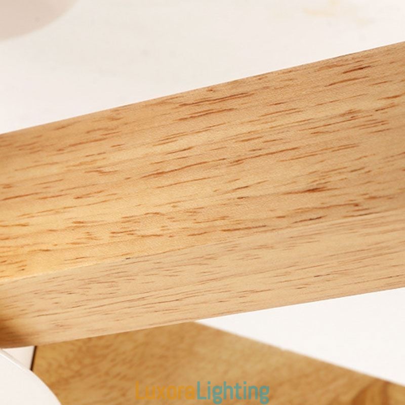 Designer Touch Decorative Nordic Log Pendant Light Macaron Light Fitting