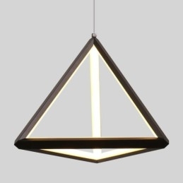 Designer Touch Decorative Postmodern Pendant Light Geometric Triangle Light Creative Lamp Lighting