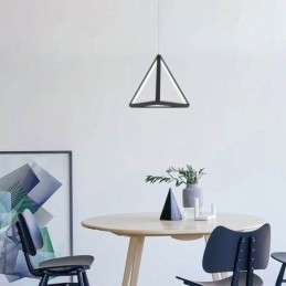 Designer Touch Decorative Postmodern Pendant Light Geometric Triangle Light Creative Lamp Lighting