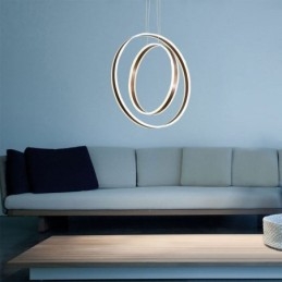 Designer Touch Decorative Nordic Pendant Light Acrylic Ring Shape Pendant Light