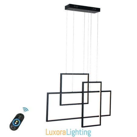 Designer Touch Decorative Nordic Pendant Light Geometric Square Pendant Light