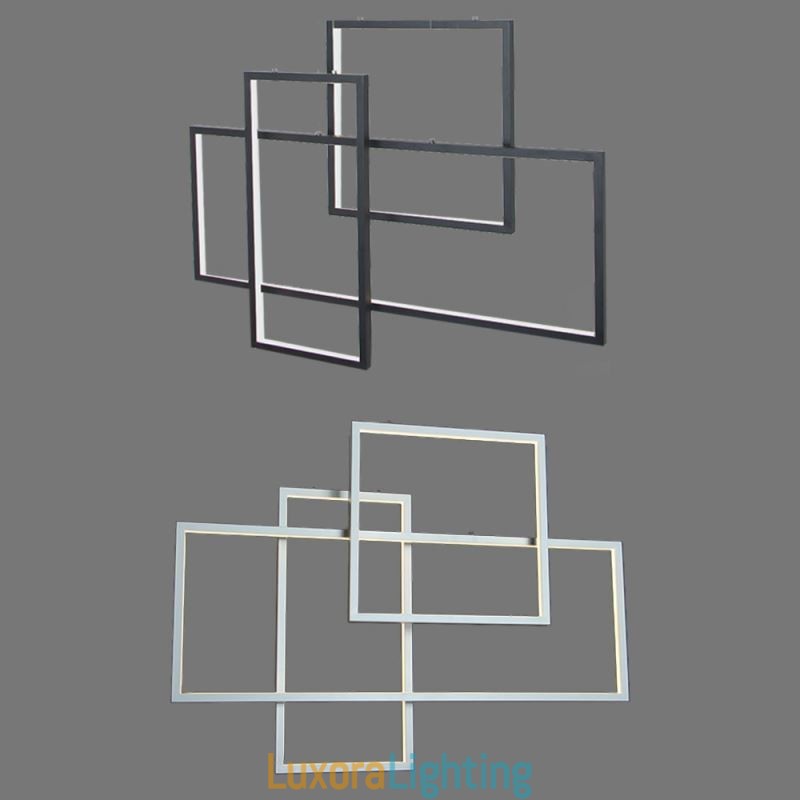 Designer Touch Decorative Nordic Pendant Light Geometric Square Pendant Light