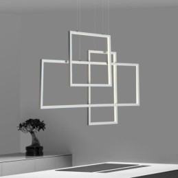 Designer Touch Decorative Nordic Pendant Light Geometric Square Pendant Light