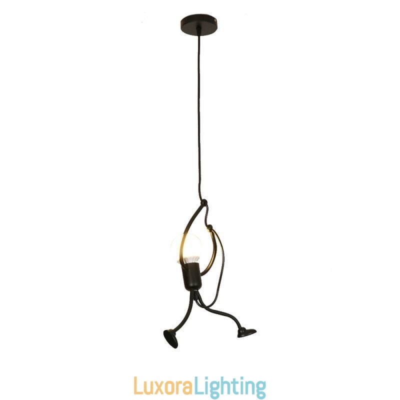 Designer Touch Decorative Modern Simple Pendant Light Little Man Shape Lamp Creative Light