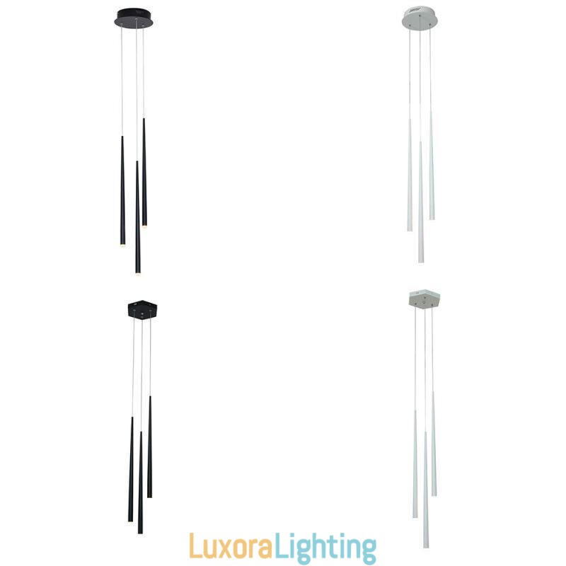 Designer Touch Decorative Modern Simple Pendant Light Cylinder Shape Lighting Meteor Rain Lamp Light