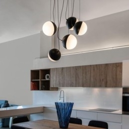 Designer Touch Decorative Nordic Cluster Pendant Light Creative Circle Shape Lamp Lighting