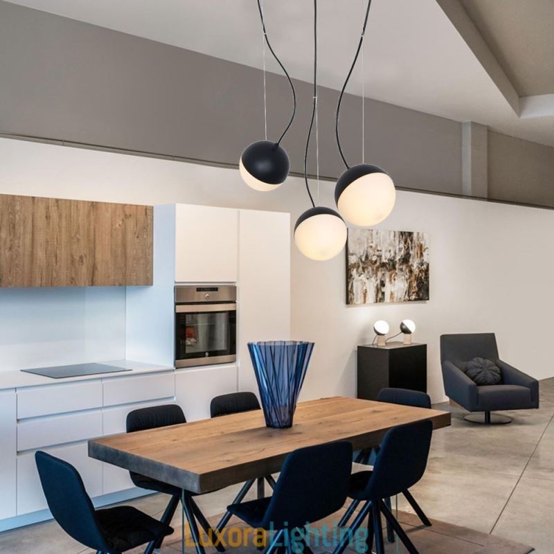 Designer Touch Decorative Nordic Ball Cluster Pendant Light Modern Creative Round Shape Lamp Lighting