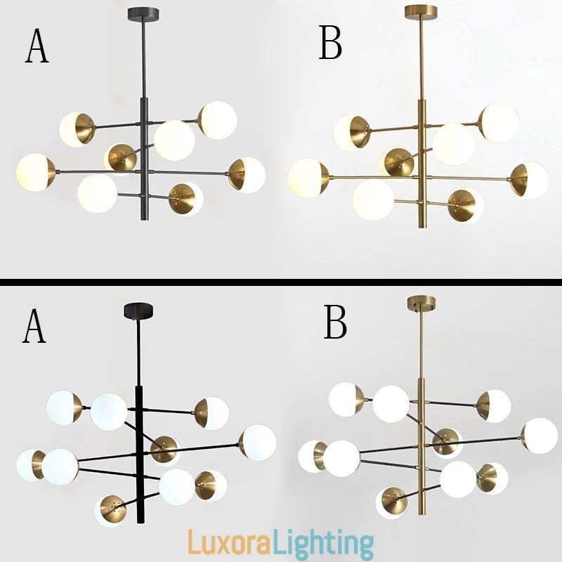 Designer Touch Decorative Contemporary Pendant Light Magic Bean Sputnik Chandelier Lamp