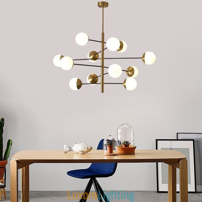 Designer Touch Decorative Contemporary Pendant Light Magic Bean Sputnik Chandelier Lamp