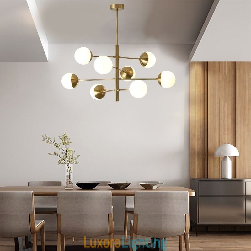 Designer Touch Decorative Contemporary Pendant Light Magic Bean Sputnik Chandelier Lamp