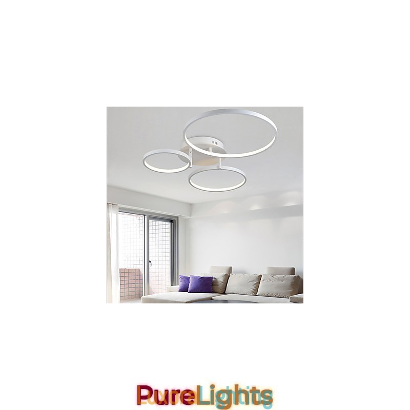 Designer Touch Decorative Modern Contemporary Flush Mount