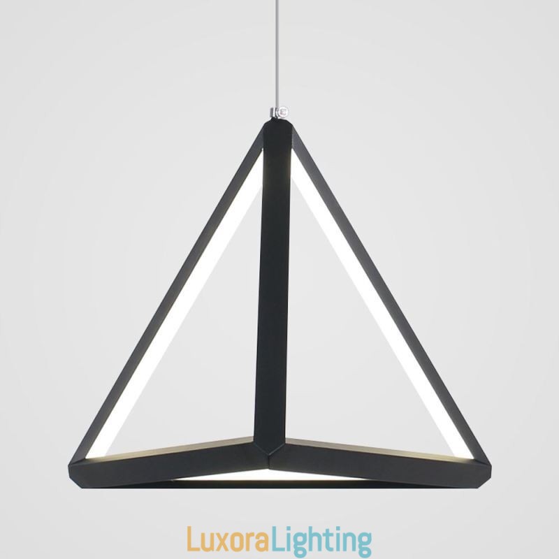 Designer Touch Decorative Postmodern Pendant Light Geometric Triangle Light Creative Lamp Lighting