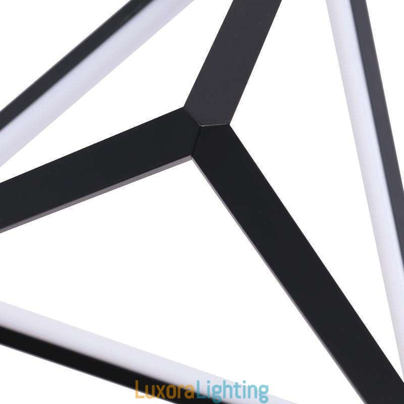 Designer Touch Decorative Postmodern Pendant Light Geometric Triangle Light Creative Lamp Lighting