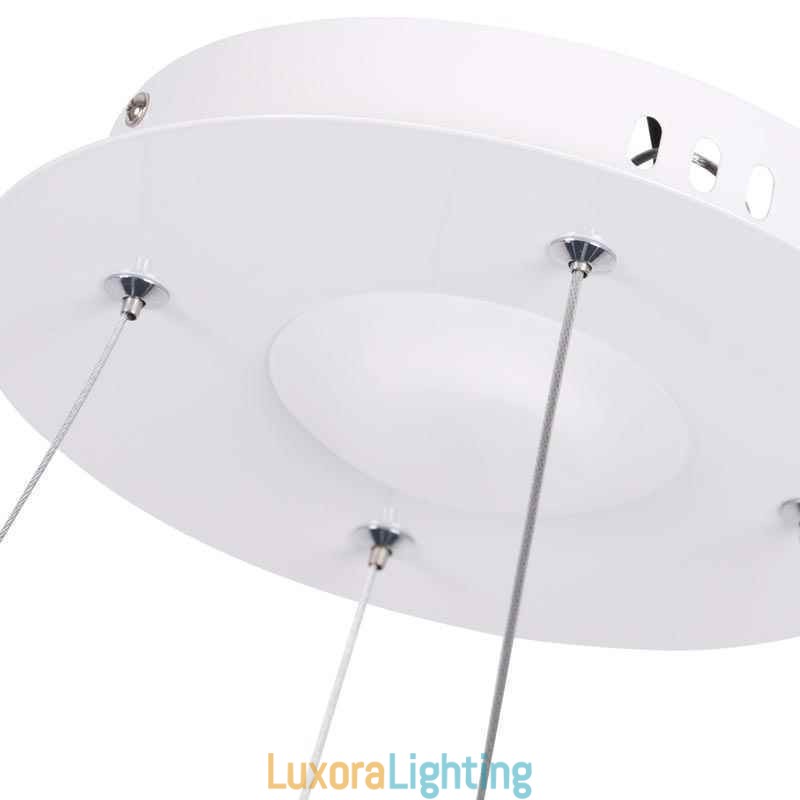 Designer Touch Decorative Modern Pendant Light Acrylic Circle Lamp 40cm