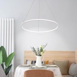 Designer Touch Decorative Modern Pendant Light Circle Lamp 60cm 80cm